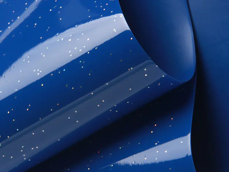 Pellicola per soffitto teso in PVC blu-17