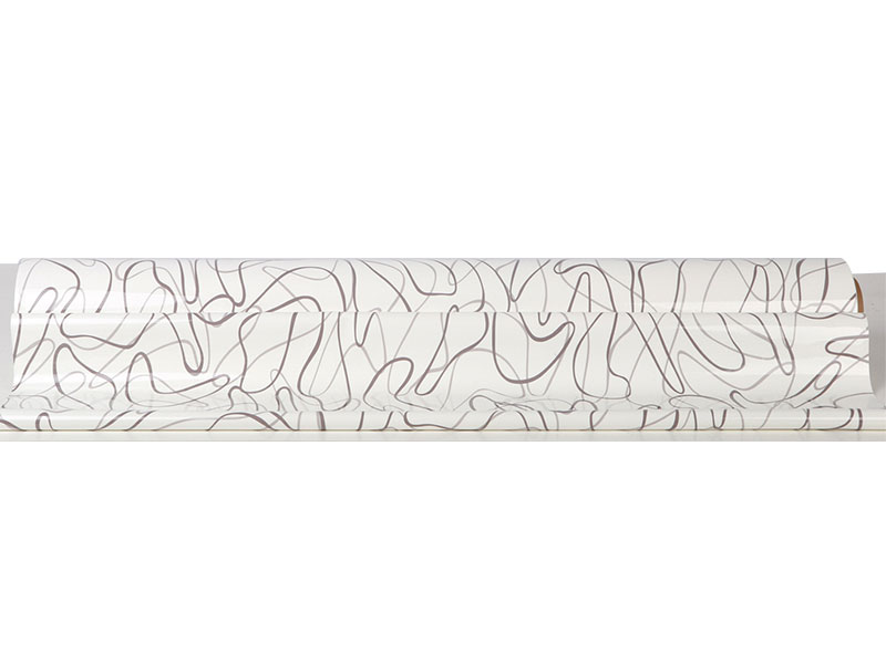 Pellicola per soffitto teso in PVC bianco stampato-21