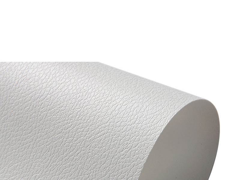 Pellicola per soffitto in PVC tinta unita tridimensionale bianca 3D-23