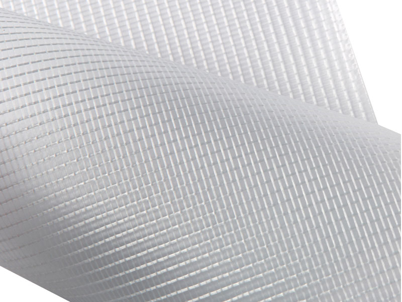 Tessuto in poliestere rivestito in PVC per copertura per camion da 18 once 1000D1300D 18X17
