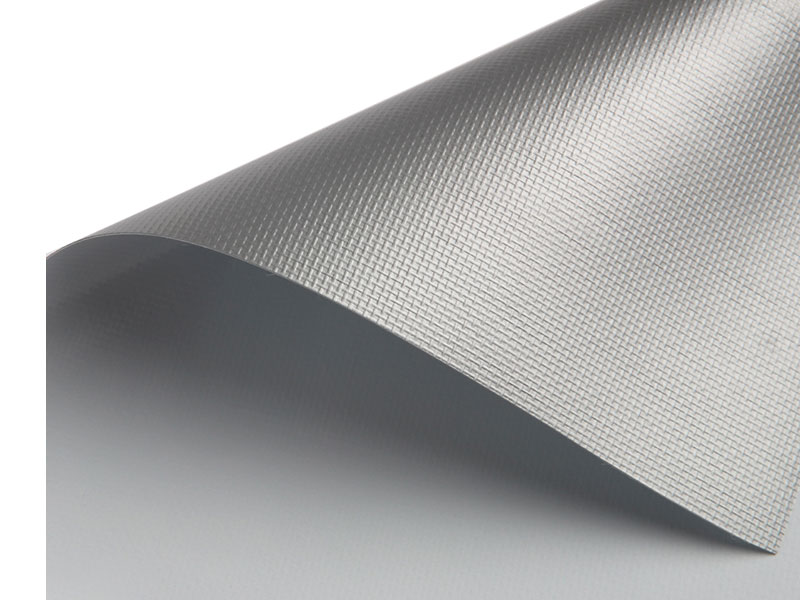 Tessuto laminato in PVC da 550 GSM 500D 18X17