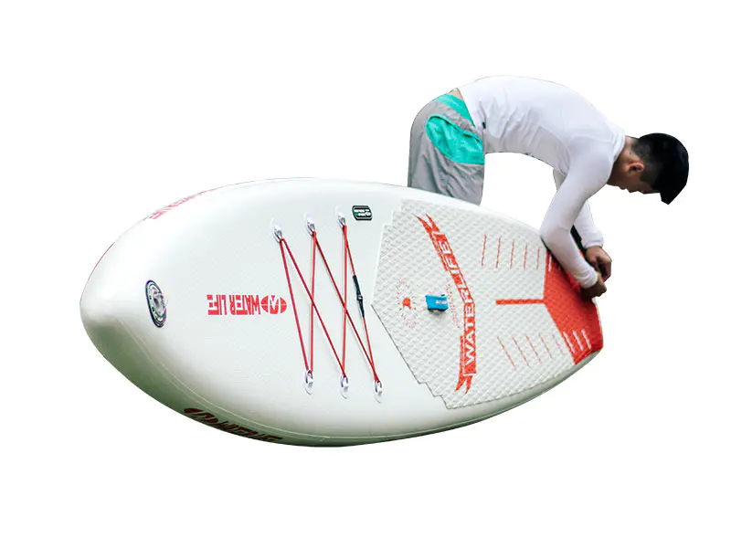 Tessuto a punto goccia intrecciato in PVC SUP da 2200 g/m²