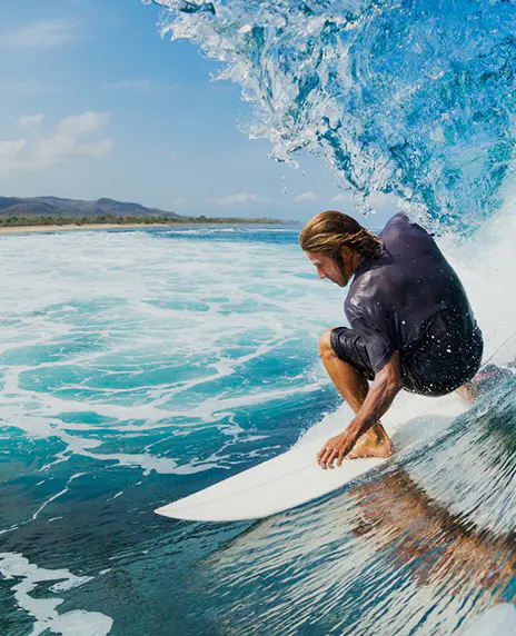 Surf in mare